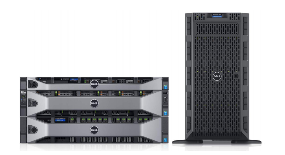Rack and tower servers for a redundant EnvisionSCADA pair